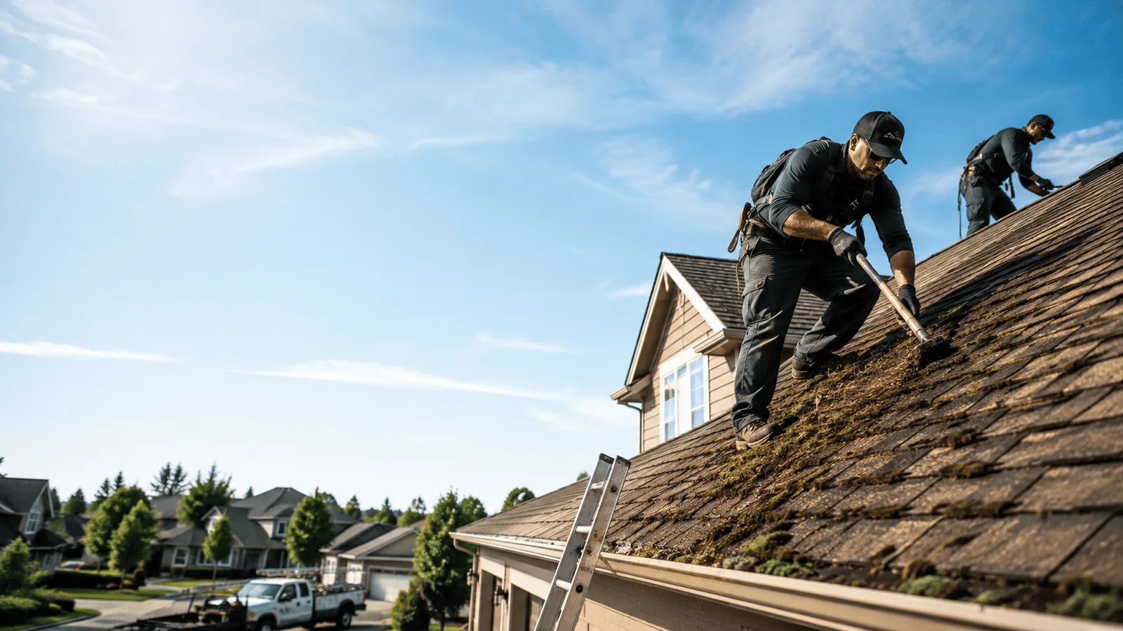 Roof Moss Removal in Stonington, IL near me